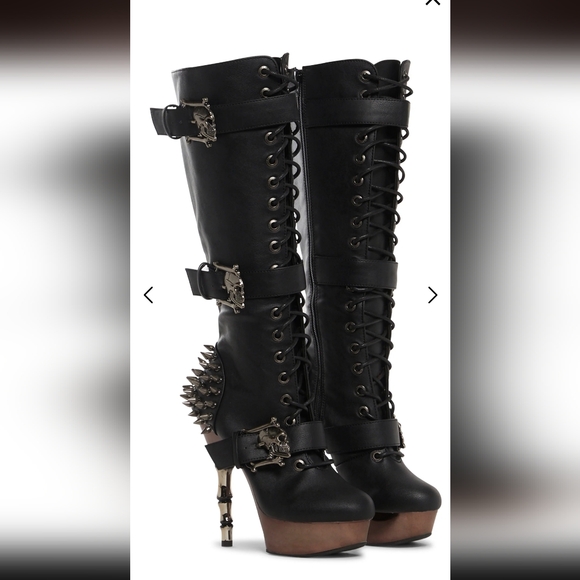 Muerto-2028 Heeled Boots - Picture 2 of 4